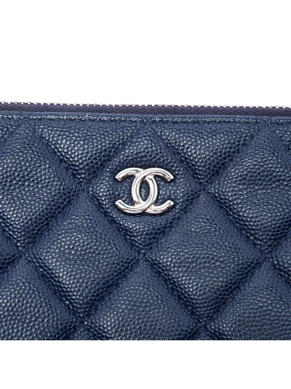 Chanel Medium Quilted Caviar O Case #300373C10B
